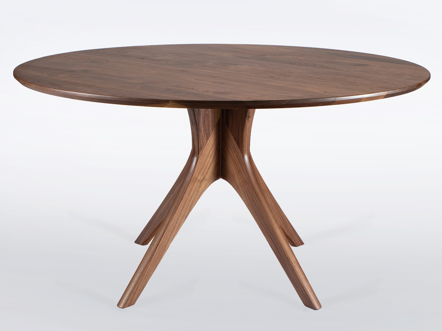 round pine pedestal kitchen table